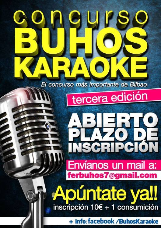 Concurso BUHOS Karaoke Pub